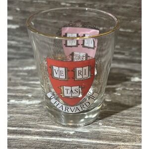 Harvard University VERITAS Truth Motto Shield Logo 2oz Gold Trim 2.25in Tall